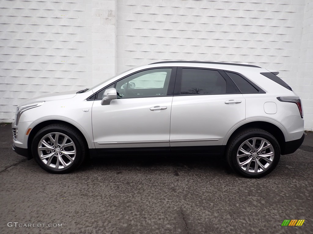 Radiant Silver Metallic 2020 Cadillac XT5 Sport AWD Exterior Photo #136605843
