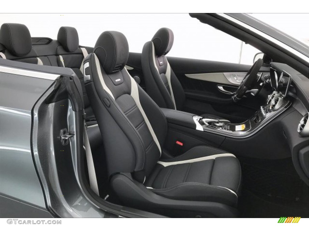 2020 Mercedes-Benz C AMG 63 S Cabriolet Front Seat Photo #136609476