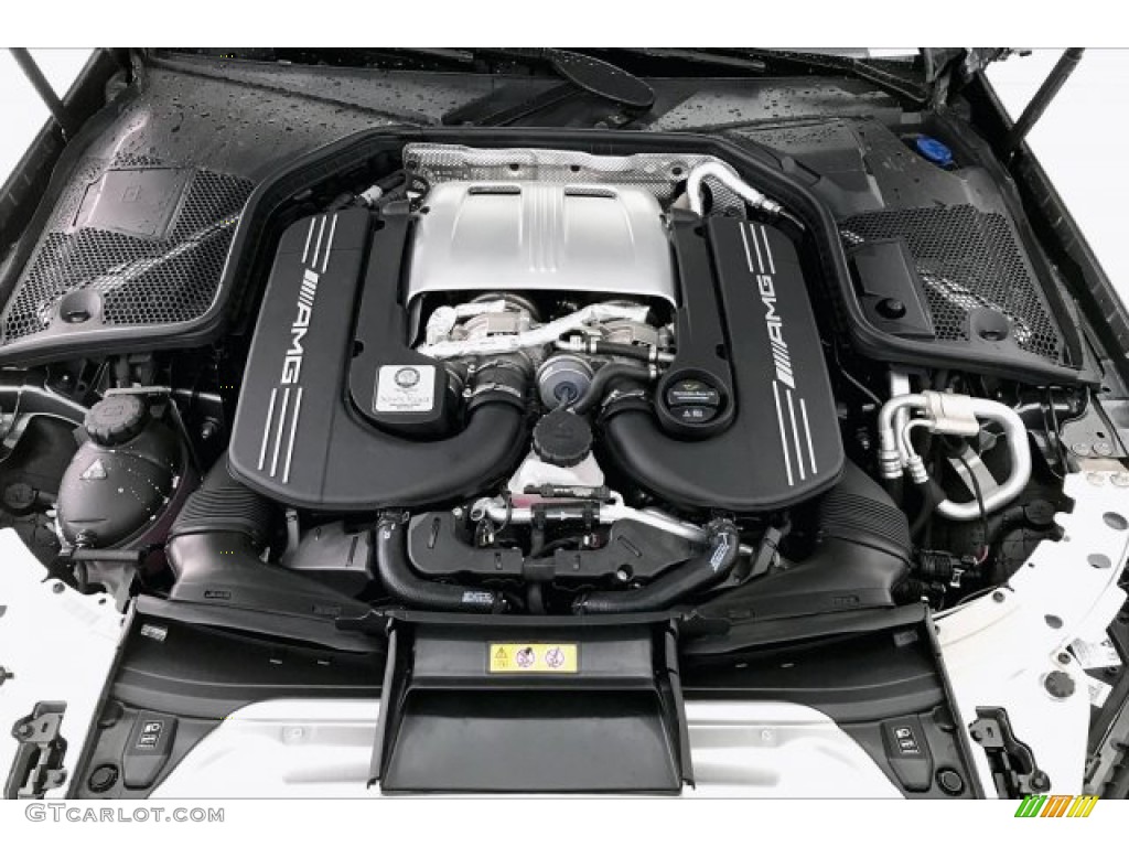 2020 Mercedes-Benz C AMG 63 S Cabriolet 4.0 Liter AMG biturbo DOHC 32-Valve VVT V8 Engine Photo #136609533