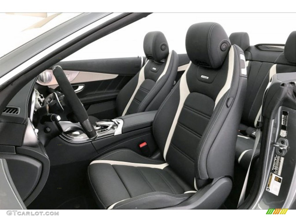 Black Interior 2020 Mercedes-Benz C AMG 63 S Cabriolet Photo #136609629