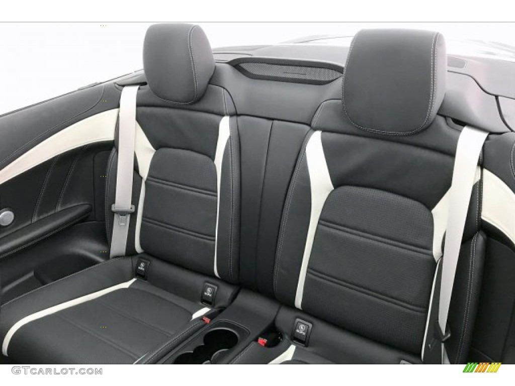 2020 Mercedes-Benz C AMG 63 S Cabriolet Rear Seat Photo #136609650