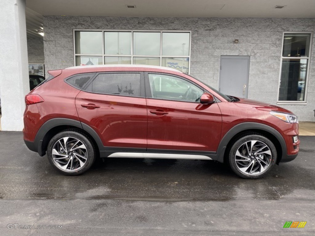 Gemstone Red 2020 Hyundai Tucson Sport AWD Exterior Photo #136610049