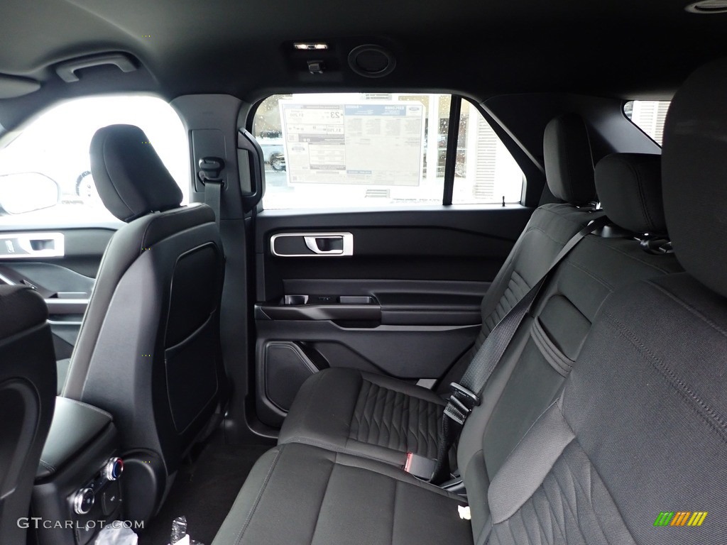 2020 Explorer XLT 4WD - Agate Black Metallic / Ebony photo #14
