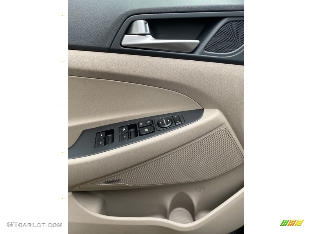 2020 Hyundai Tucson Sport AWD Beige Door Panel Photo #136610268