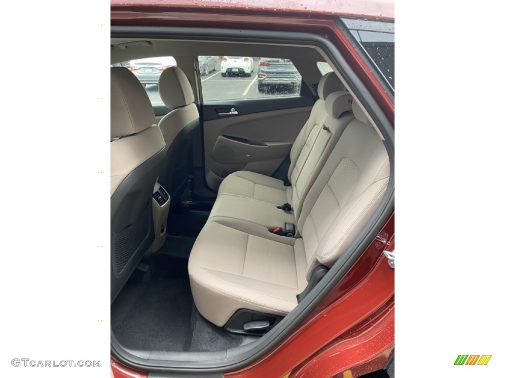 Beige Interior 2020 Hyundai Tucson Sport AWD Photo #136610448