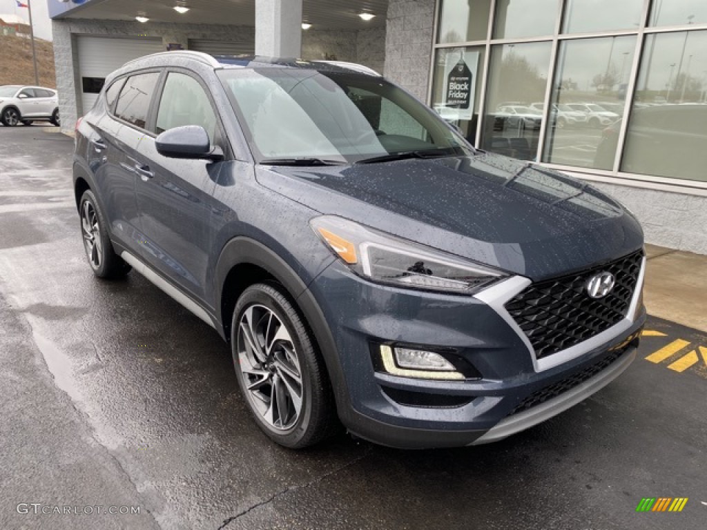 2020 Tucson Sport AWD - Dusk Blue / Beige photo #2
