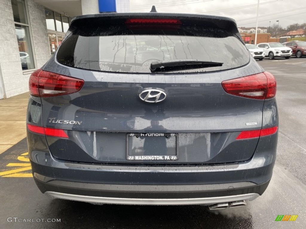2020 Tucson Sport AWD - Dusk Blue / Beige photo #5