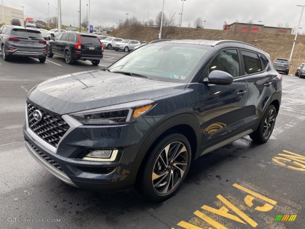 2020 Tucson Sport AWD - Dusk Blue / Beige photo #7