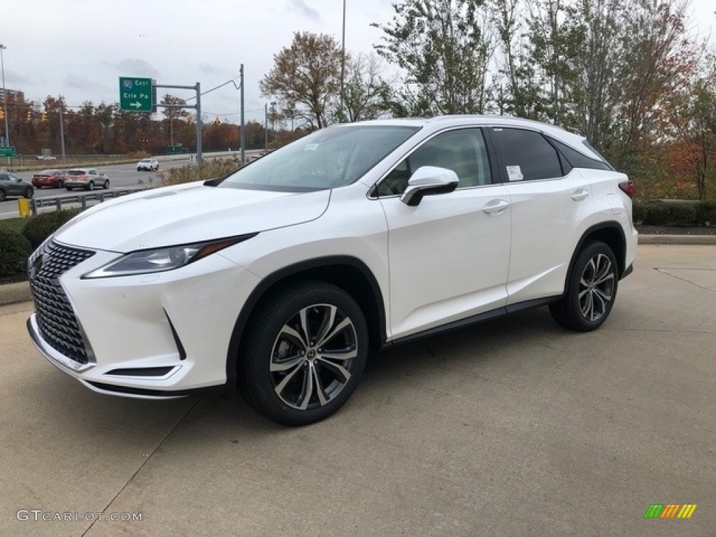 2020 RX 350 AWD - Eminent White Pearl / Birch photo #1