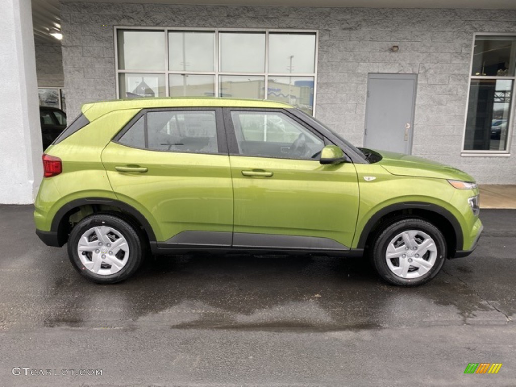 Green Apple 2020 Hyundai Venue SE Exterior Photo #136612362
