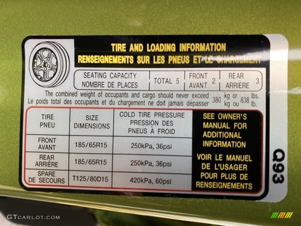 2020 Hyundai Venue SE Info Tag Photo #136612452