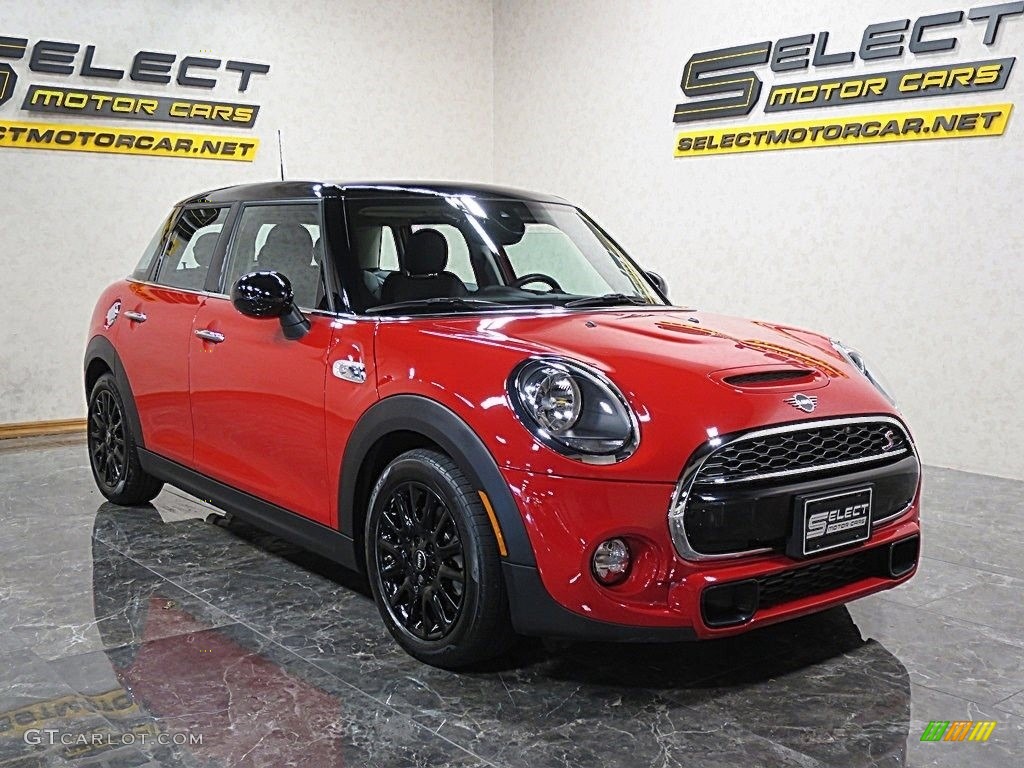 2019 Hardtop Cooper S 4 Door - Chili Red / Carbon Black photo #3