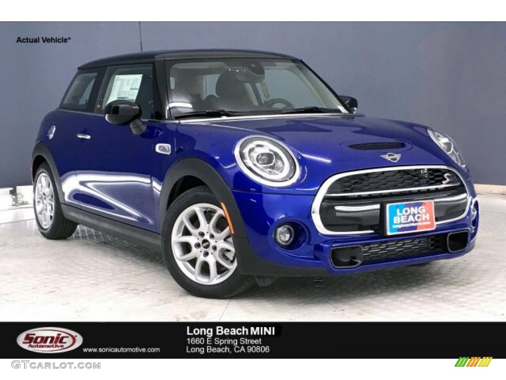 2020 Hardtop Cooper S 2 Door - Starlight Blue Metallic / Carbon Black photo #1