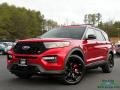 2020 Rapid Red Metallic Ford Explorer ST 4WD  photo #1