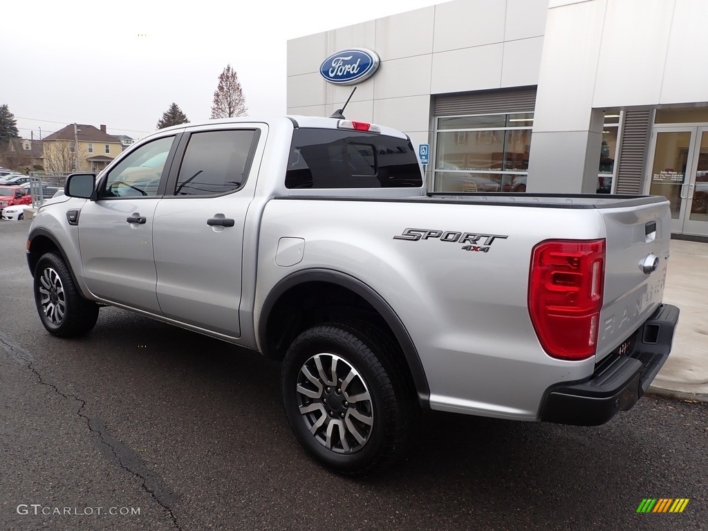2019 Ranger XLT SuperCrew 4x4 - Ingot Silver Metallic / Ebony photo #7