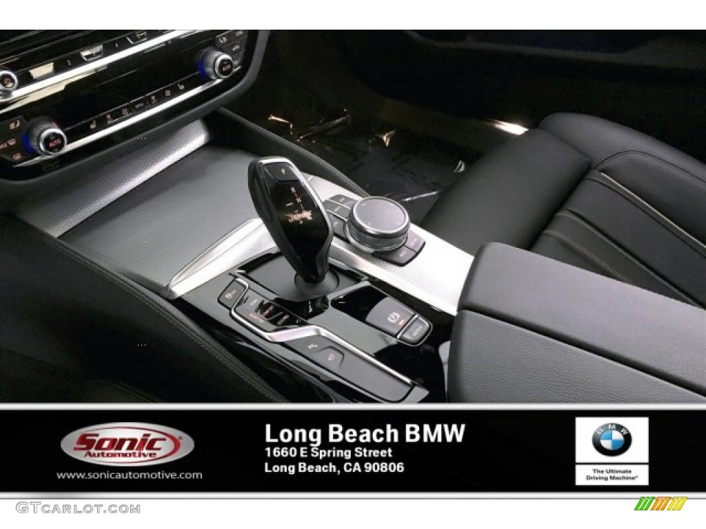 2020 5 Series M550i xDrive Sedan - Carbon Black Metallic / Black photo #6