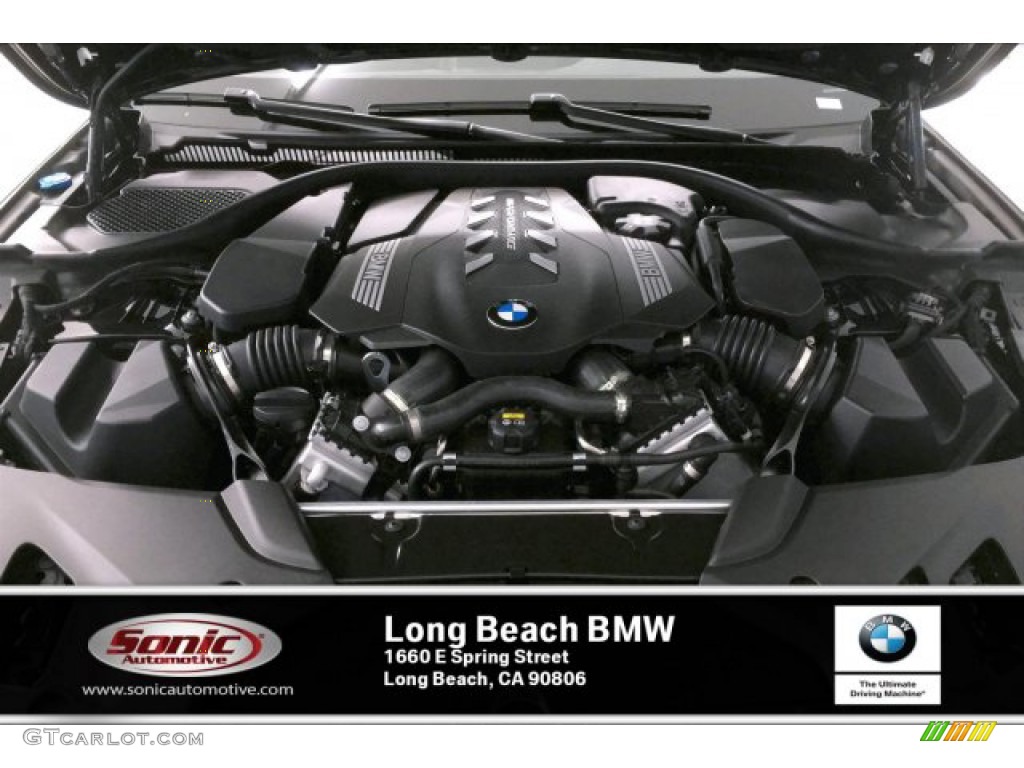 2020 5 Series M550i xDrive Sedan - Carbon Black Metallic / Black photo #8