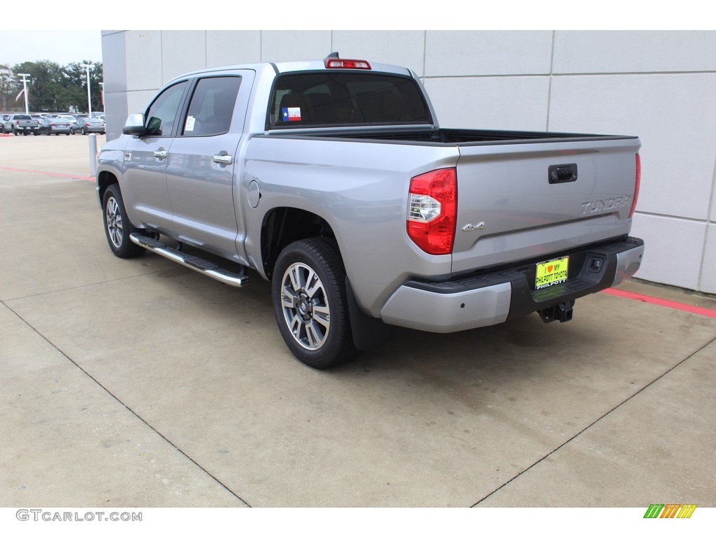 2020 Tundra 1794 Edition CrewMax 4x4 - Silver Sky Metallic / 1794 Edition Brown/Black photo #8