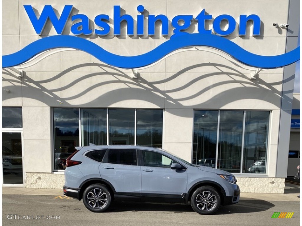 2020 CR-V EX-L AWD - Sonic Gray Pearl / Black photo #1