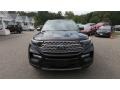 2020 Agate Black Metallic Ford Explorer Limited 4WD  photo #2