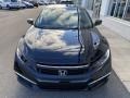 2020 Crystal Black Pearl Honda Civic LX Sedan  photo #3