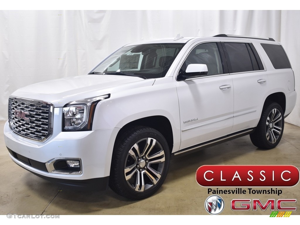 2020 White Frost Tricoat GMC Yukon Denali 4WD 136619931 Photo 11