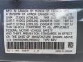 NH877P: Sonic Gray Pearl 2020 Honda CR-V EX-L AWD Color Code