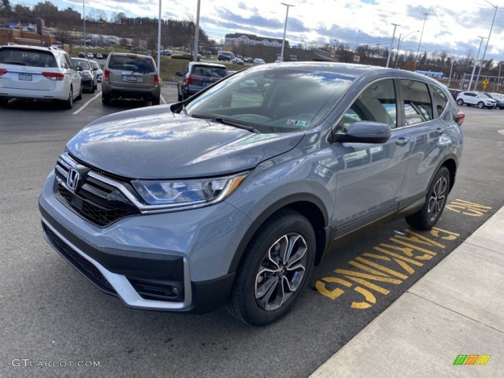 Sonic Gray Pearl 2020 Honda CR-V EX AWD Exterior Photo #136623789