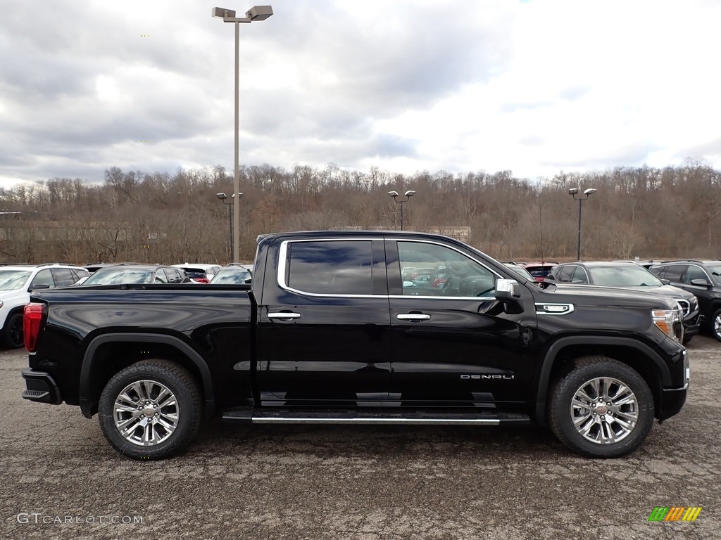 Onyx Black 2020 GMC Sierra 1500 Denali Crew Cab 4WD Exterior Photo #136624890