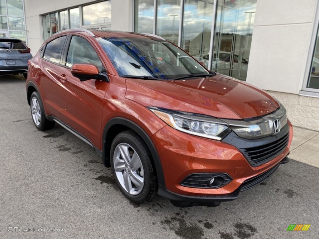 Orangeburst Metallic 2020 Honda HR-V EX AWD Exterior Photo #136625178