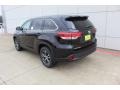 2019 Midnight Black Metallic Toyota Highlander LE  photo #6