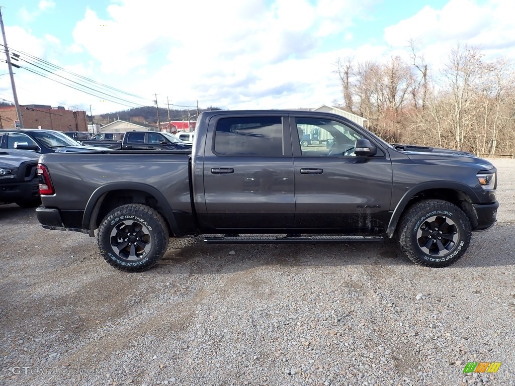 2020 1500 Rebel Crew Cab 4x4 - Granite Crystal Metallic / Black photo #6