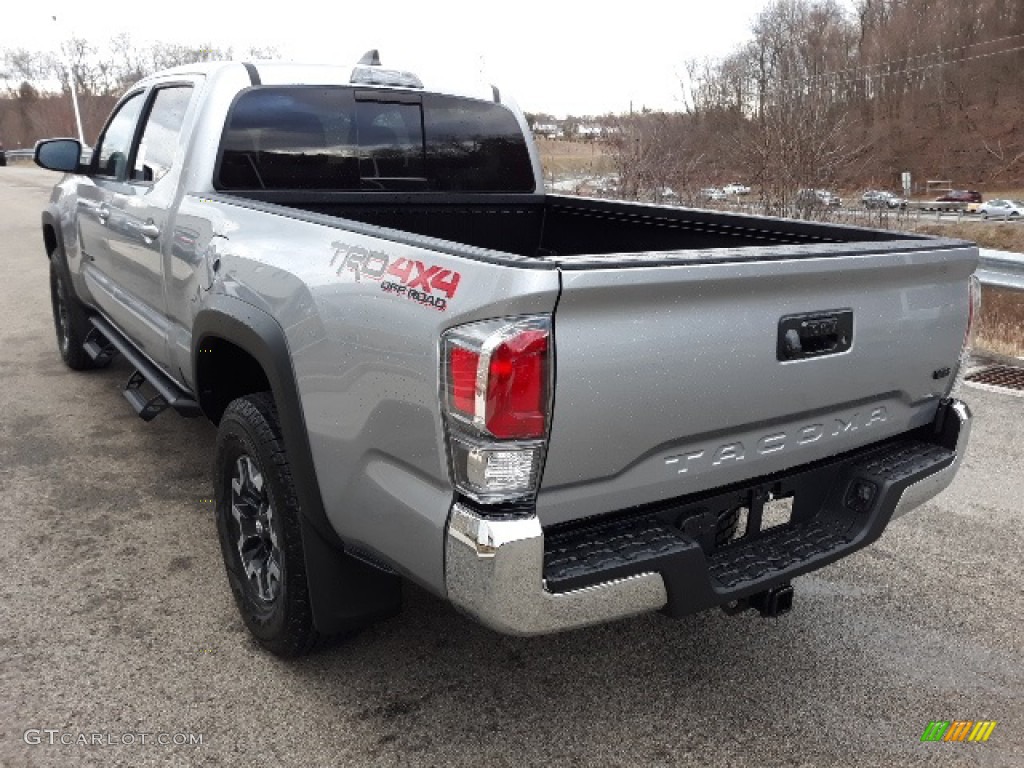 2020 Tacoma TRD Off Road Access Cab 4x4 - Silver Sky Metallic / TRD Cement/Black photo #2