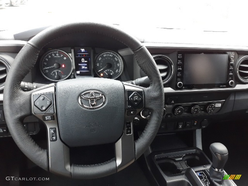 2020 Tacoma TRD Off Road Access Cab 4x4 - Silver Sky Metallic / TRD Cement/Black photo #3