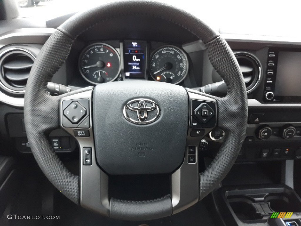 2020 Tacoma TRD Off Road Access Cab 4x4 - Silver Sky Metallic / TRD Cement/Black photo #6