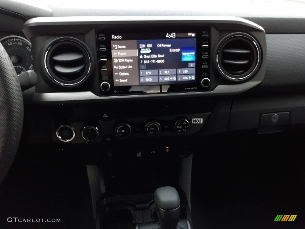 2020 Tacoma TRD Off Road Access Cab 4x4 - Silver Sky Metallic / TRD Cement/Black photo #13