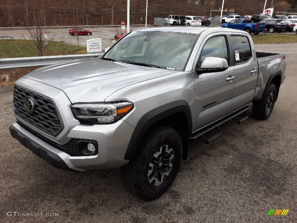 2020 Tacoma TRD Off Road Access Cab 4x4 - Silver Sky Metallic / TRD Cement/Black photo #20