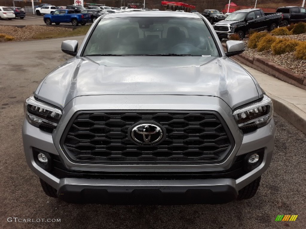 2020 Tacoma TRD Off Road Access Cab 4x4 - Silver Sky Metallic / TRD Cement/Black photo #21