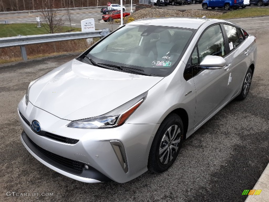 Classic Silver Metallic 2020 Toyota Prius LE AWD-e Exterior Photo #136629432