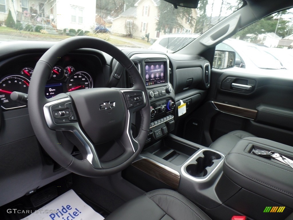 2020 Chevrolet Silverado 1500 RST Double Cab 4x4 Jet Black Dashboard Photo #136629456