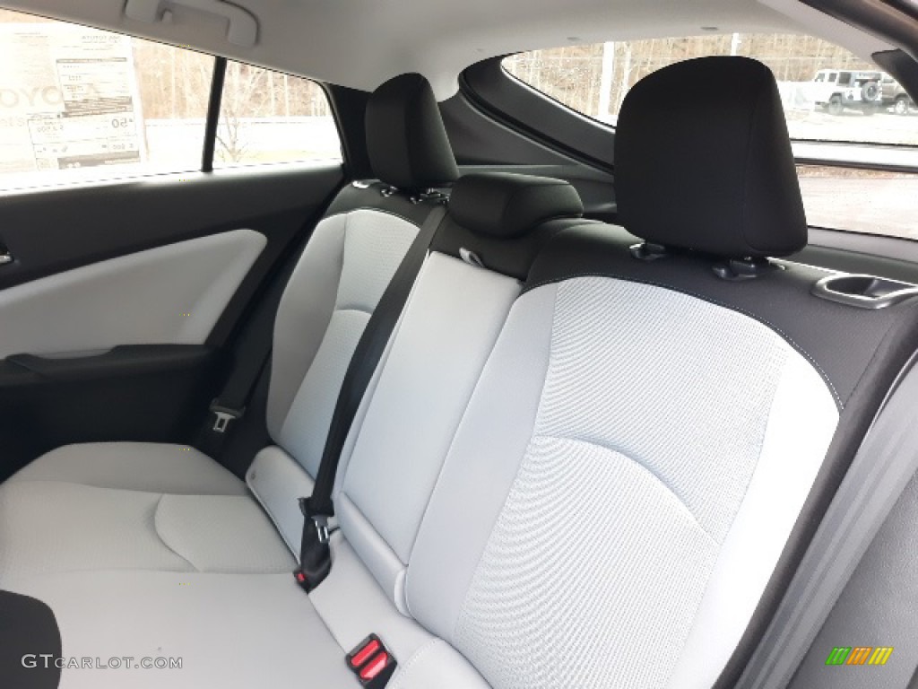 2020 Toyota Prius LE AWD-e Rear Seat Photo #136629486