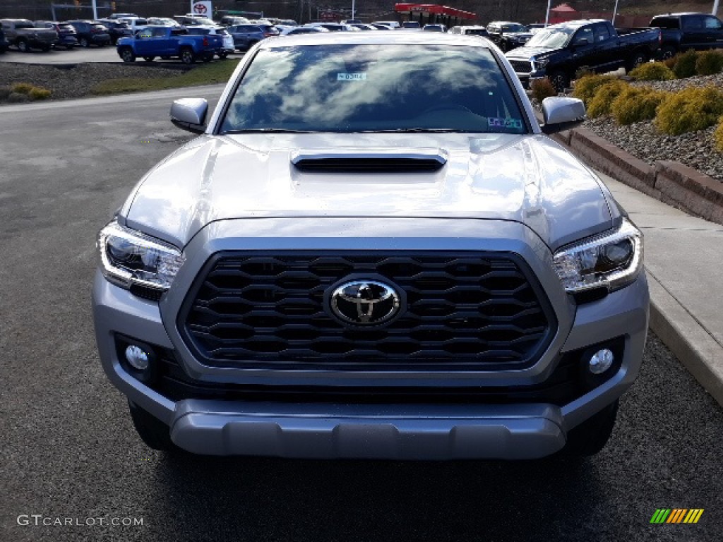 2020 Tacoma TRD Sport Double Cab 4x4 - Silver Sky Metallic / Cement photo #12