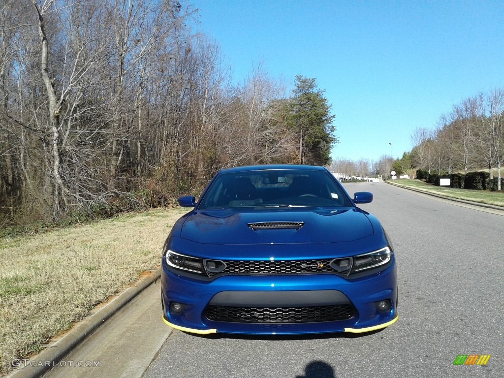 IndiGo Blue 2020 Dodge Charger Scat Pack Exterior Photo #136635589