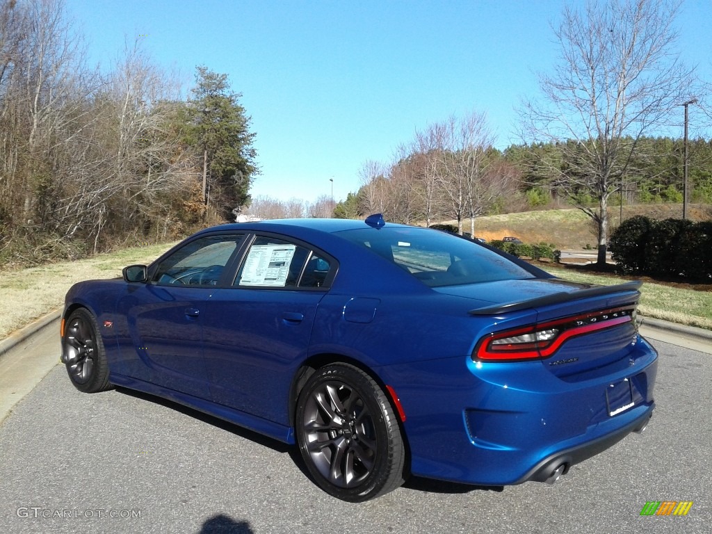 IndiGo Blue 2020 Dodge Charger Scat Pack Exterior Photo #136635724