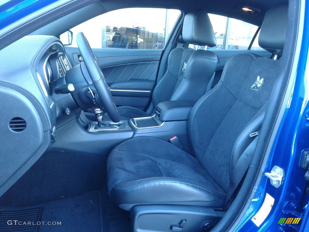Black Interior 2020 Dodge Charger Scat Pack Photo #136635808