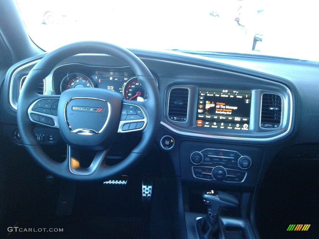 2020 Dodge Charger Scat Pack Black Dashboard Photo #136635889
