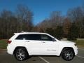 2020 Bright White Jeep Grand Cherokee Overland 4x4  photo #5