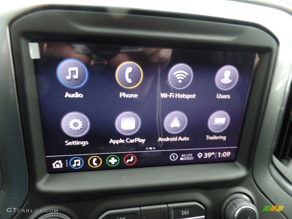 2020 Silverado 1500 LT Crew Cab 4x4 - Northsky Blue Metallic / Jet Black photo #33