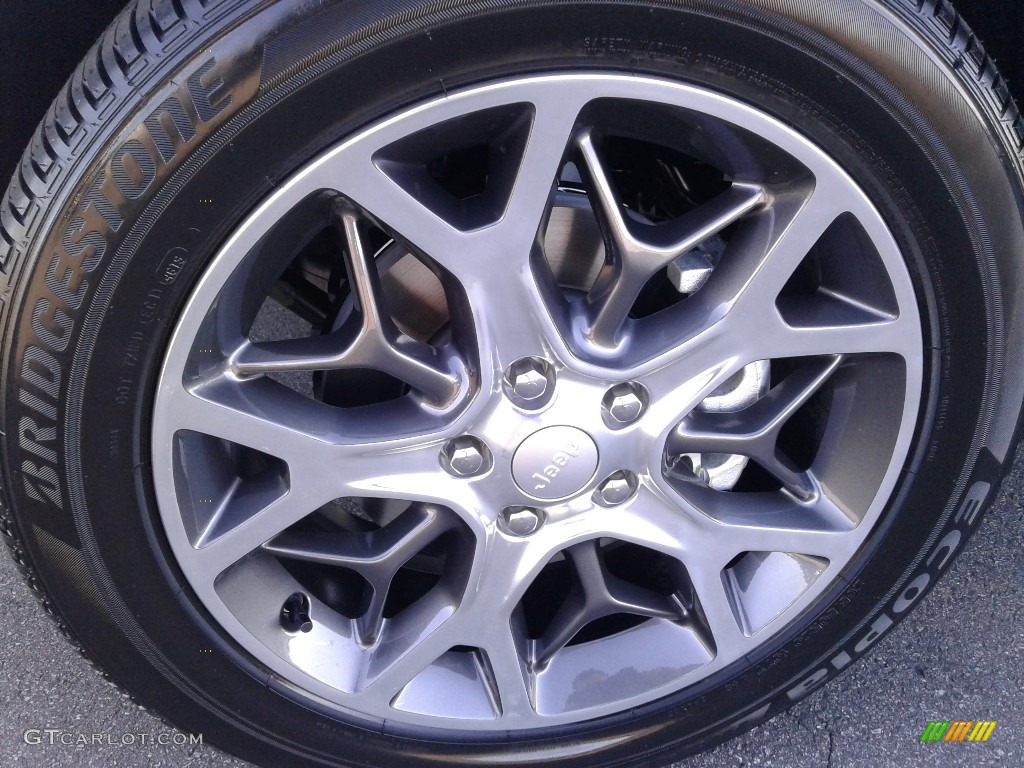 2020 Grand Cherokee Overland 4x4 - Bright White / Light Frost/Brown photo #9