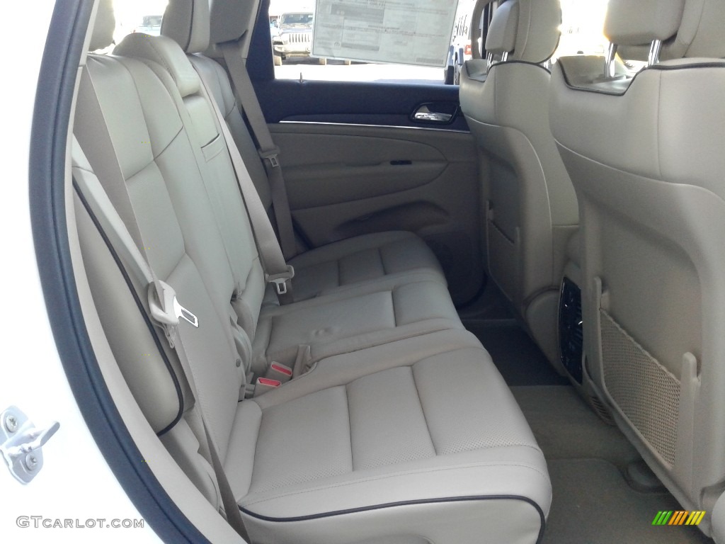 2020 Grand Cherokee Overland 4x4 - Bright White / Light Frost/Brown photo #20